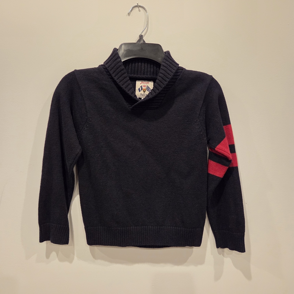 Jacadi Navy Knit Sweater Size 6